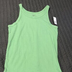 Gap women's slim fit tank top, M , green